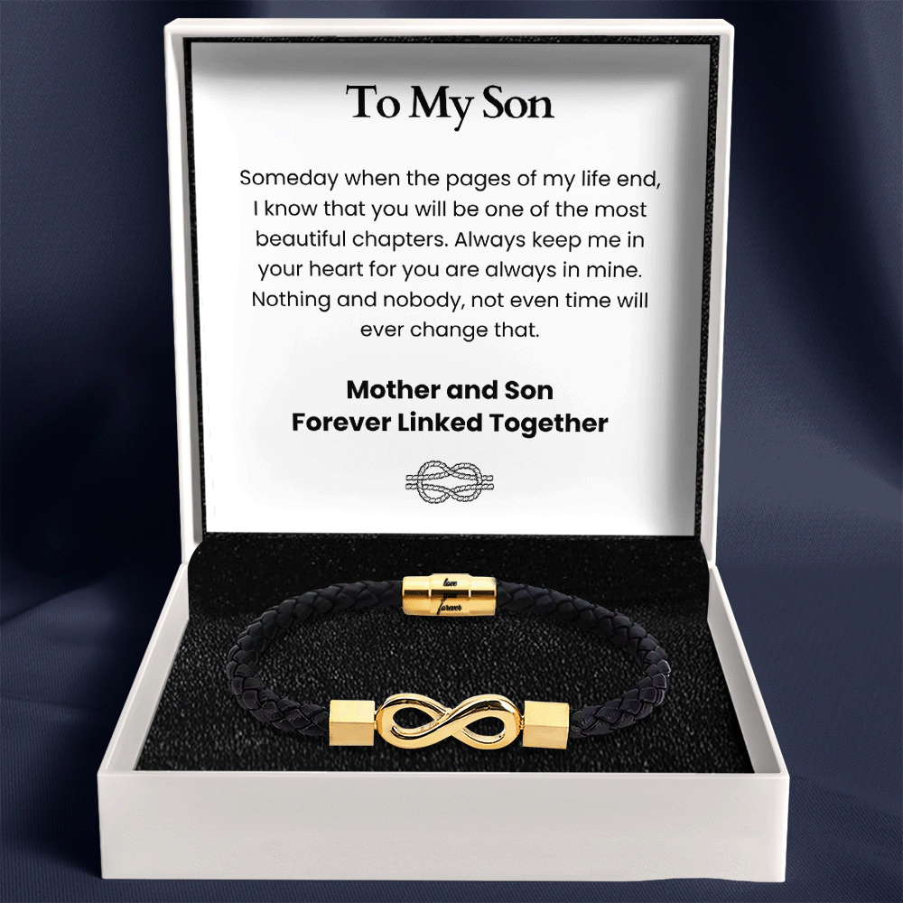 Mother And Son ‘Love You Forever’ Bracelet Gift Set