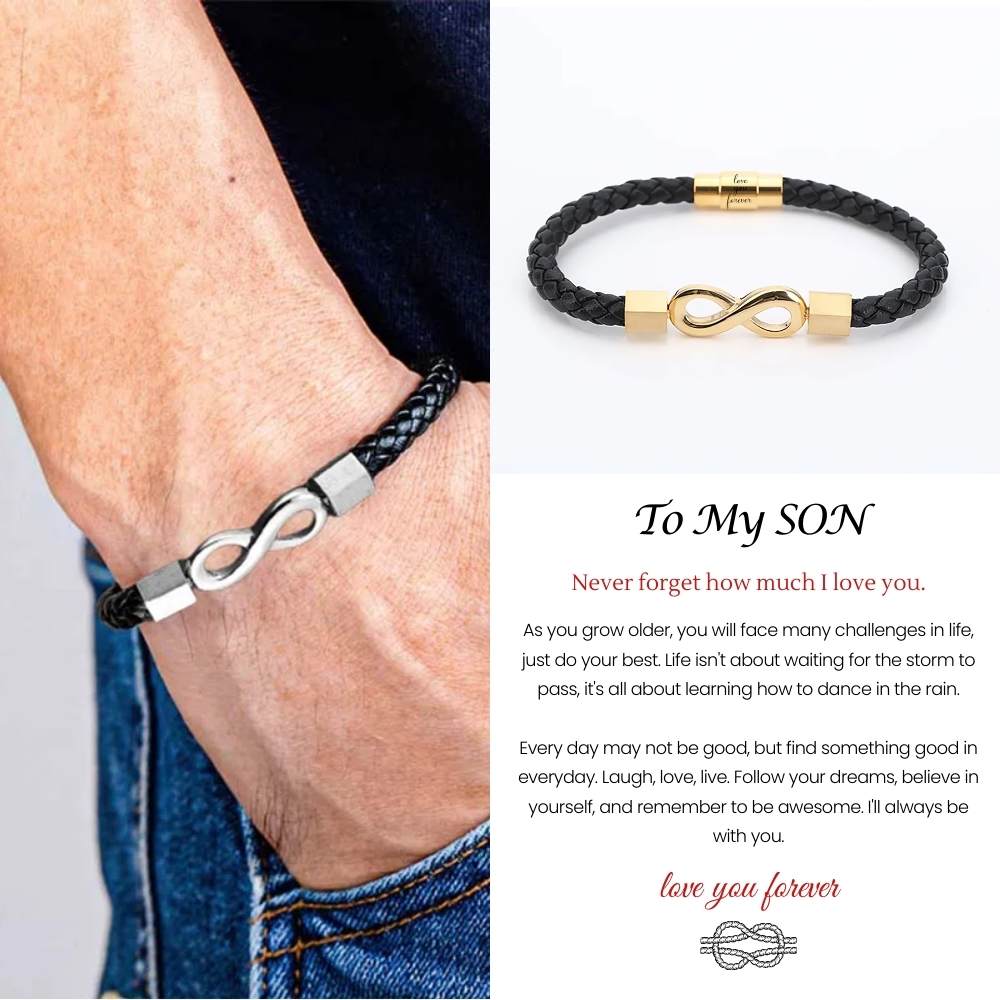 Mother And Son ‘Love You Forever’ Bracelet Gift Set