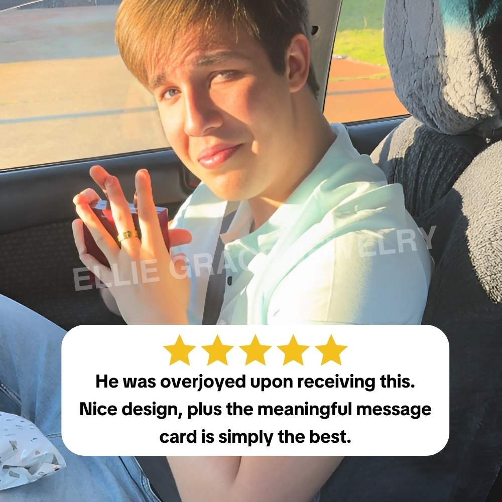 To My Grandson – Infinite Love Personalised Name Bracelet