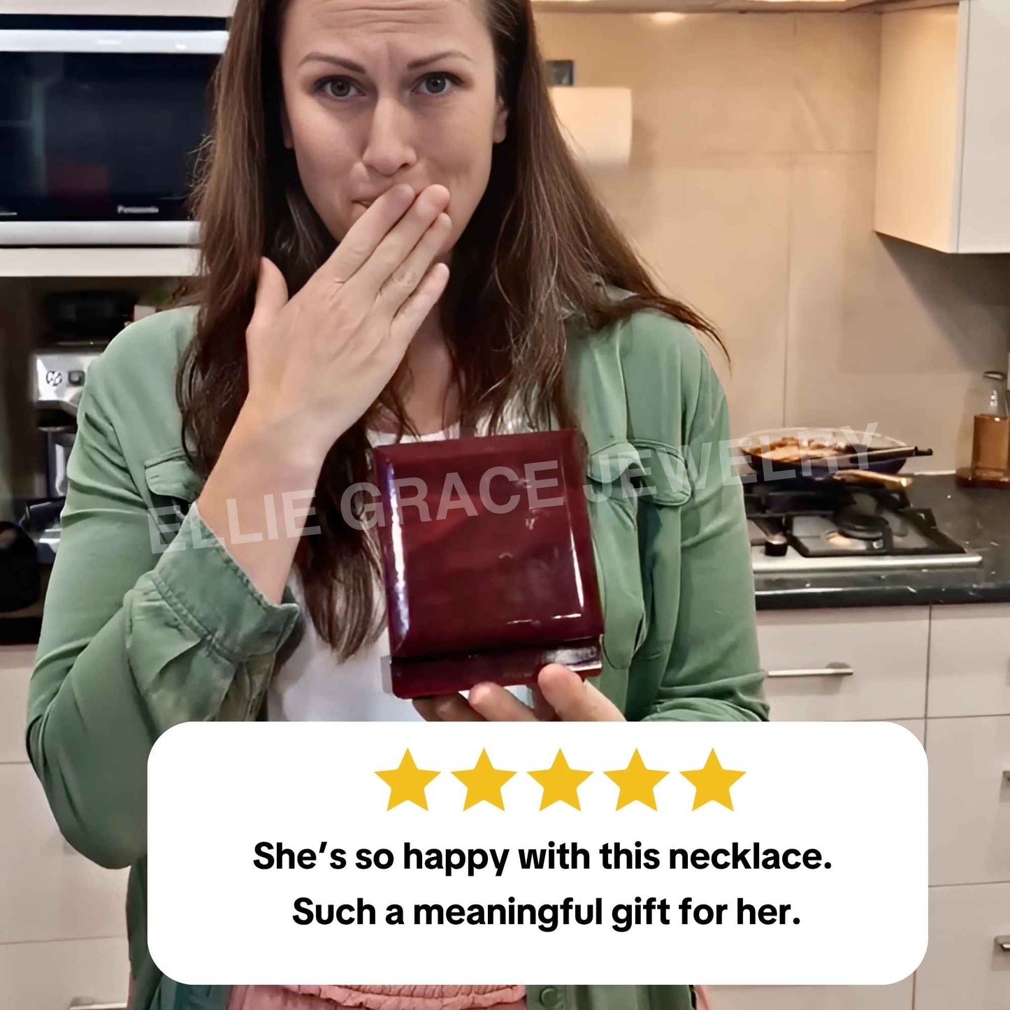 Initial Disc Necklace