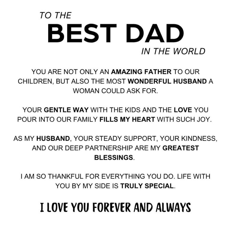 Best Dad In The World – Inner Circle Classic Bracelet with Engraved Name Beads