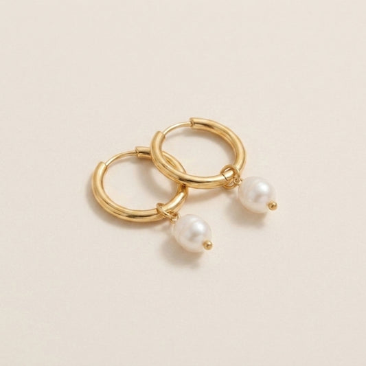 Mira Pearl Hoops