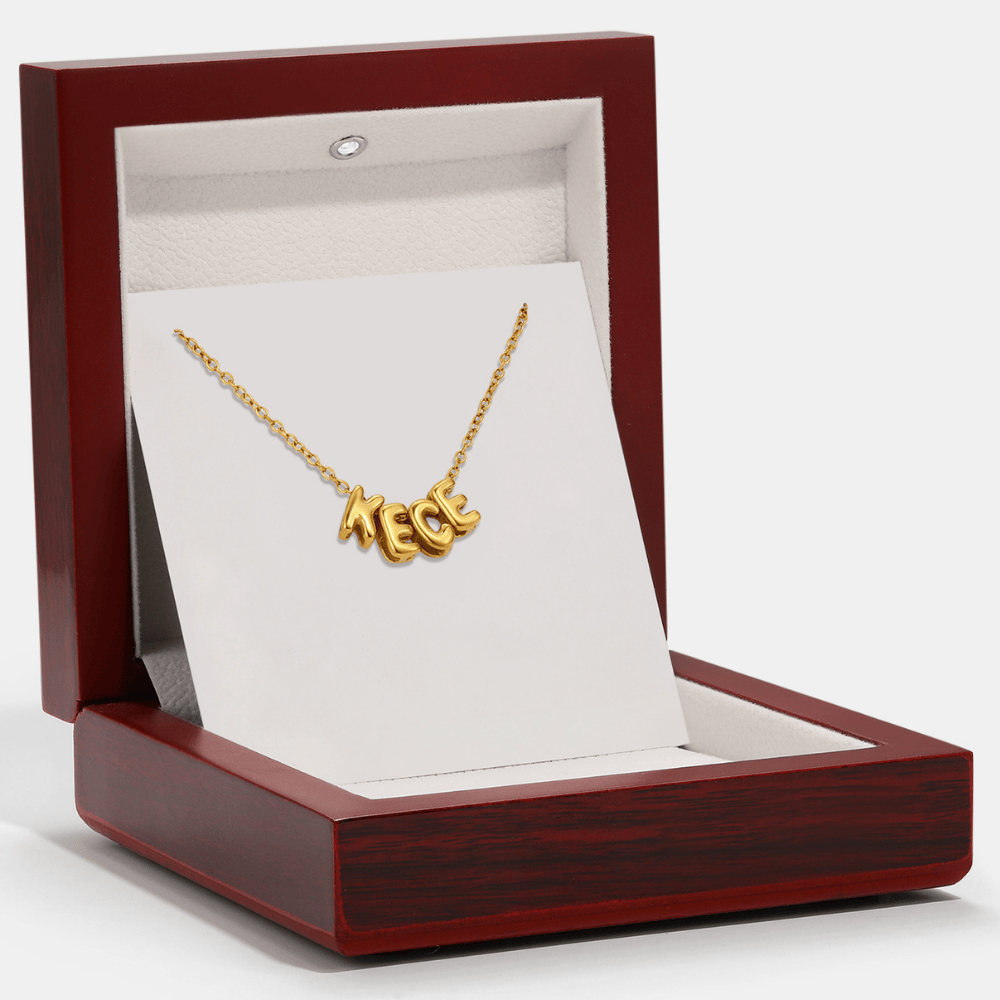 Bubble Name Necklace