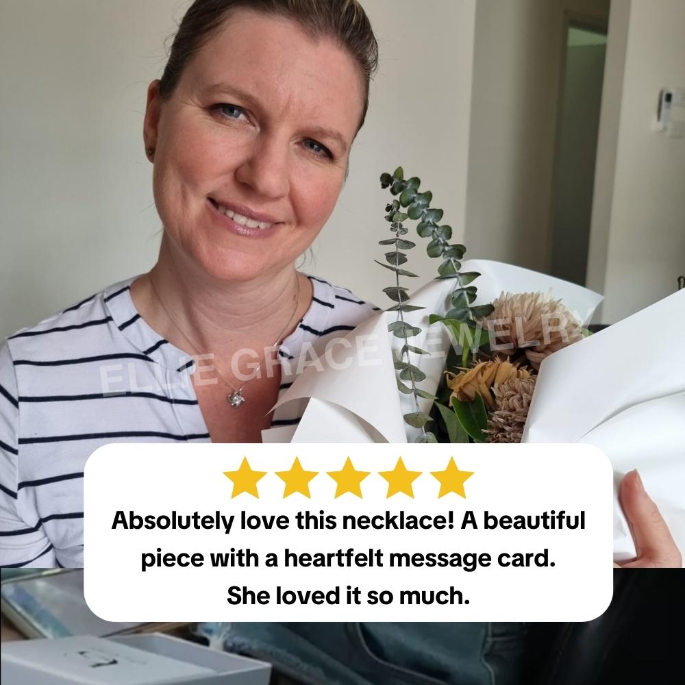 To The Best Mum In The World – Love Knot Necklace