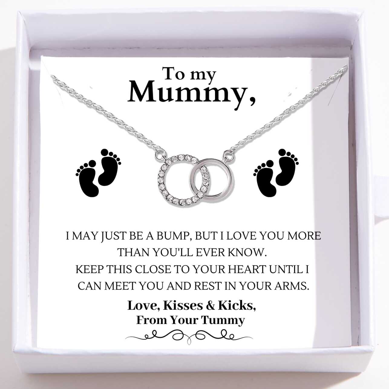 Mummy To Be – Perfect Pair Necklace
