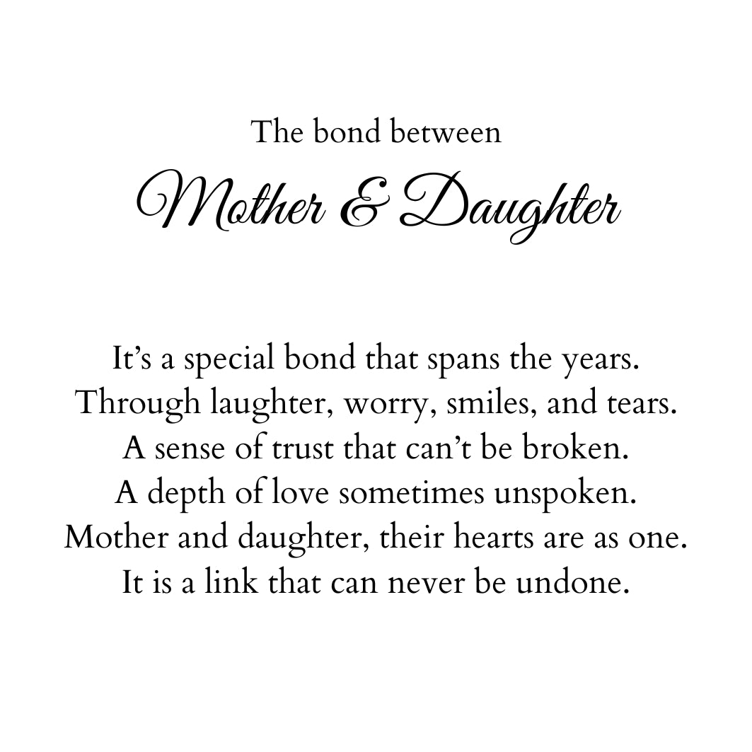 Mother Daughter Forever Linked Ring