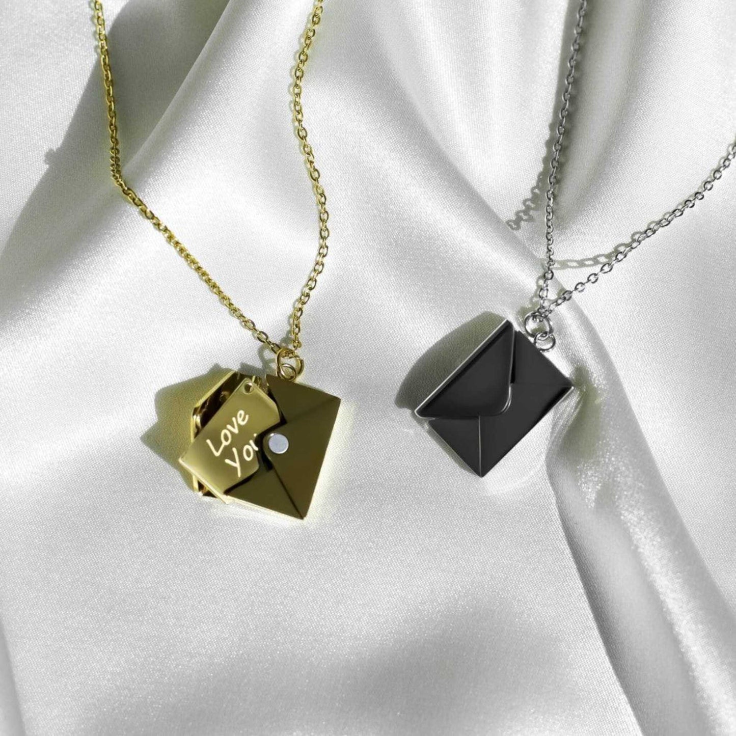 Love Letter Necklace & Card Gift Set