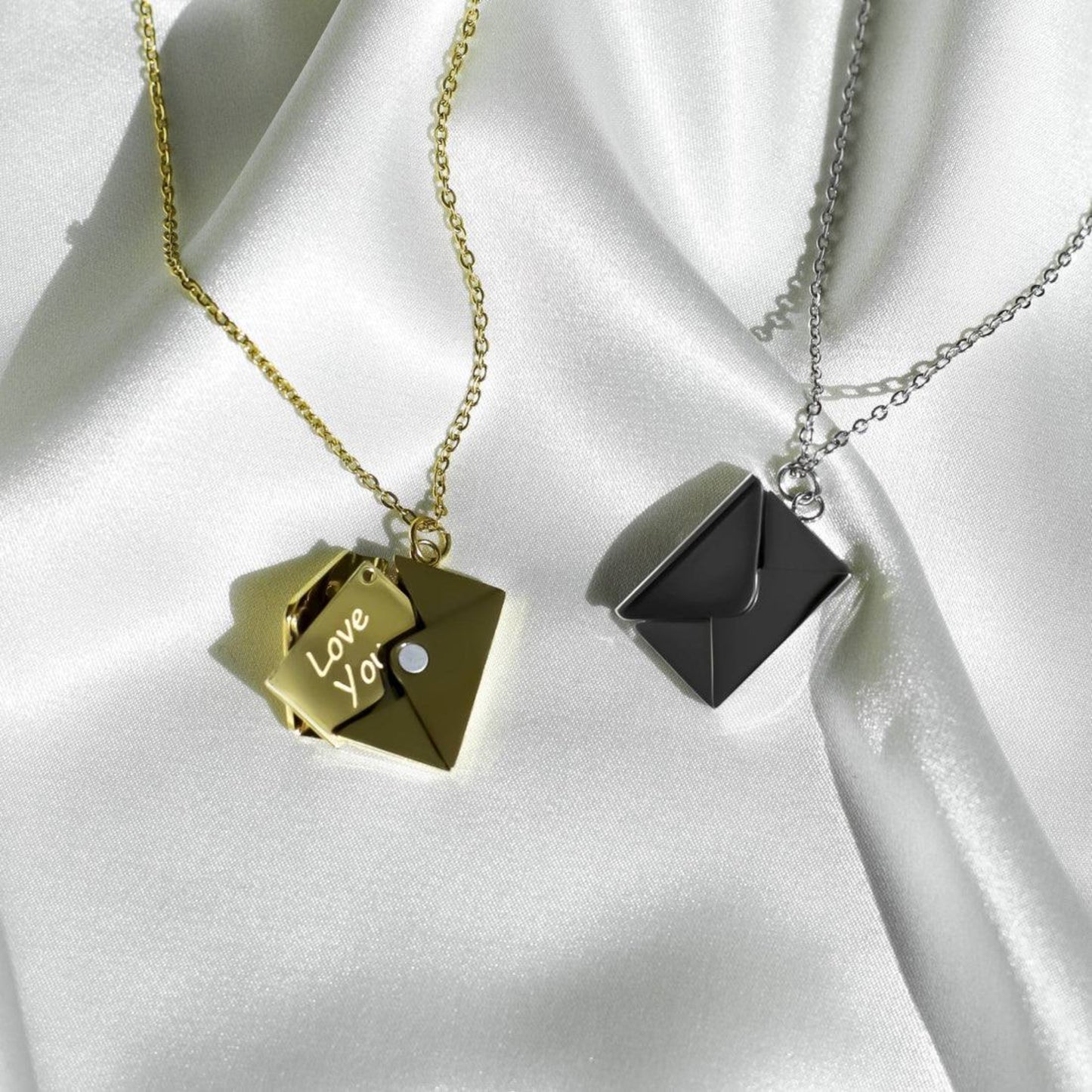 To My Love - Love Letter Necklace & Card Gift Set