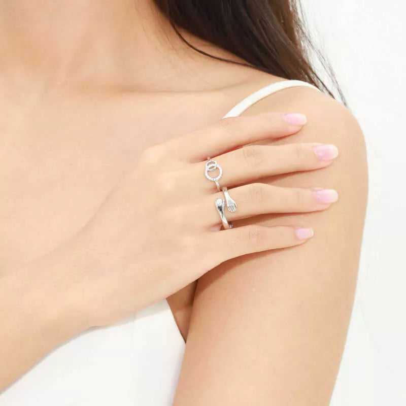 To My Granddaughter – Hug Ring