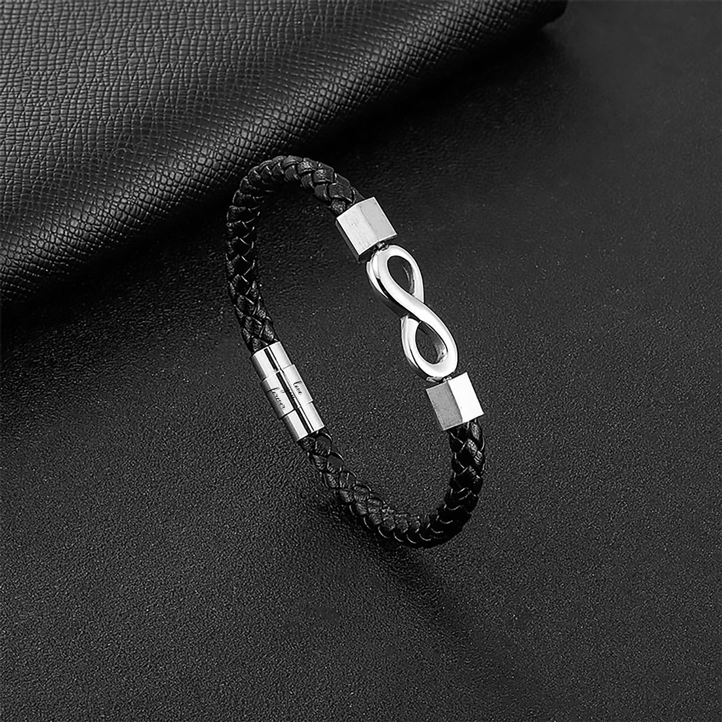 Mens ‘Love You Forever’ Infinite Knot Bracelet