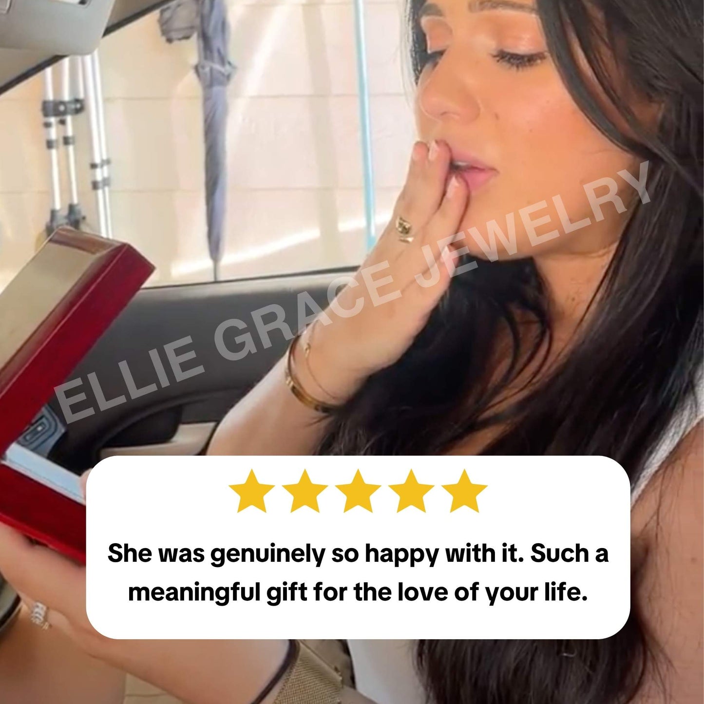 Lucky Clover Name Necklace