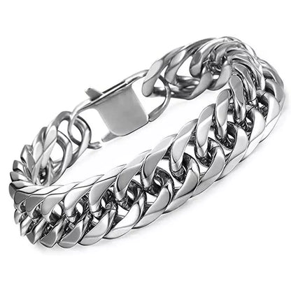 To My Man – Mens Silver Bracelet Stainless Steel – My Life, My Love, My Bestfriend