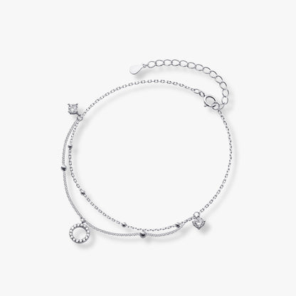 Crystal Circle Anklet