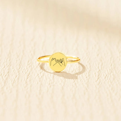 I Promise Ring For Granddaughter