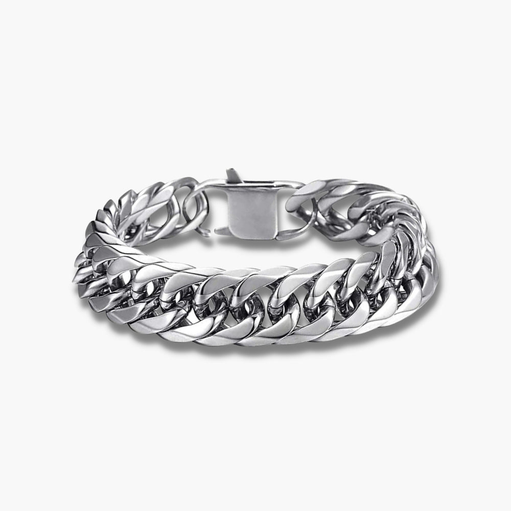 Male Stainless Steel Cuban Chain Bracelet