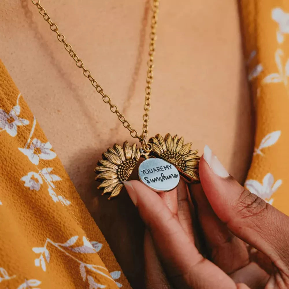 Sunflower Necklace