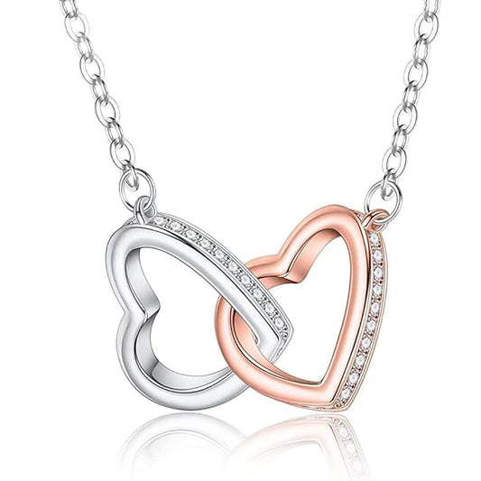 Interlocking Hearts Necklace