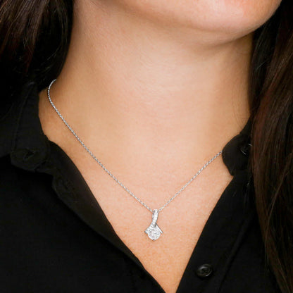 Graduation Necklace For Her- Infinite Love Necklace Sterling Silver