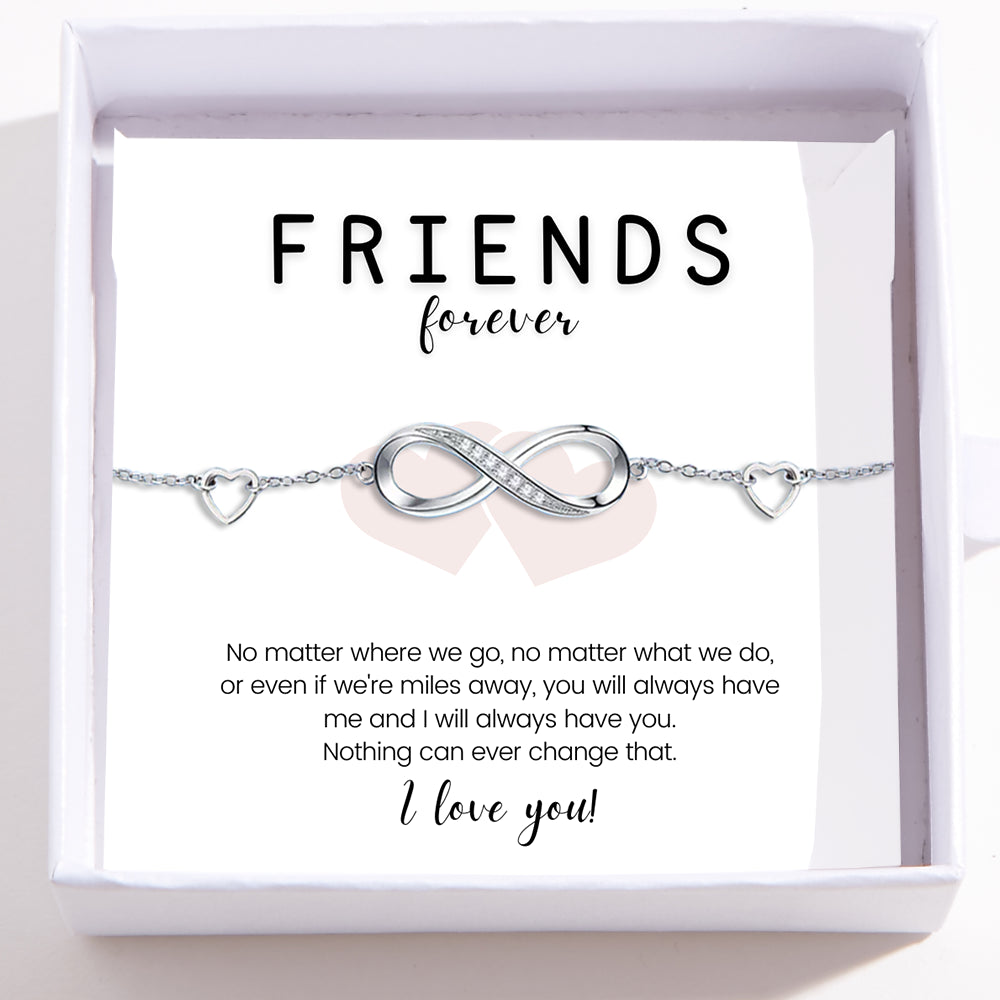 Best Friend Bracelet – Infinite Loop Bracelet – Friends Forever