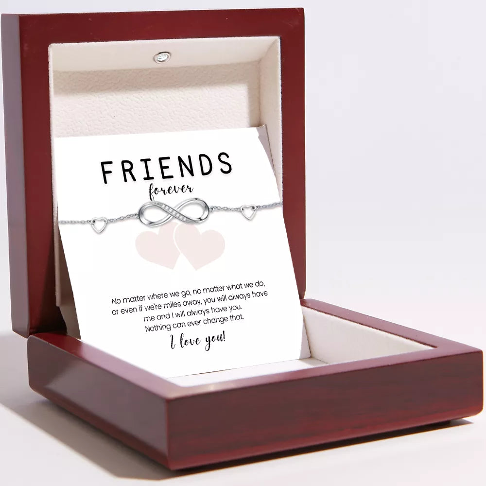 Best Friend Bracelet – Infinite Loop Bracelet – Friends Forever