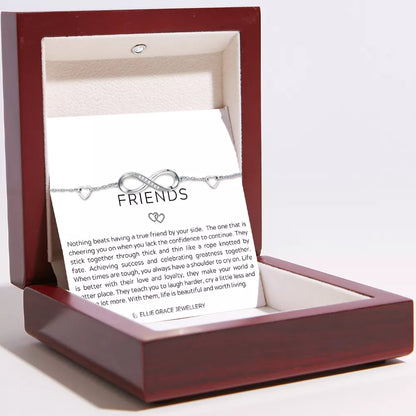 Infinite Love Bracelet For Best Friend – Friendship Bracelet – Nothing Beats A Friend Like You