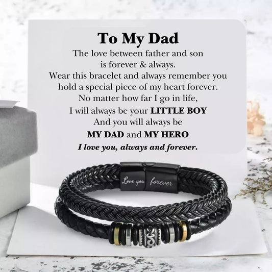 To My Dad ‘Love You Forever’ Bracelet