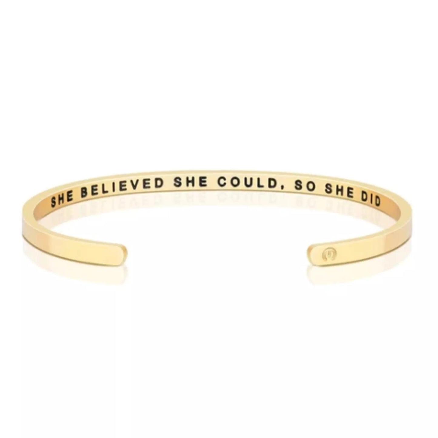 ‘She Believed She Could, So She Did’ Bracelet