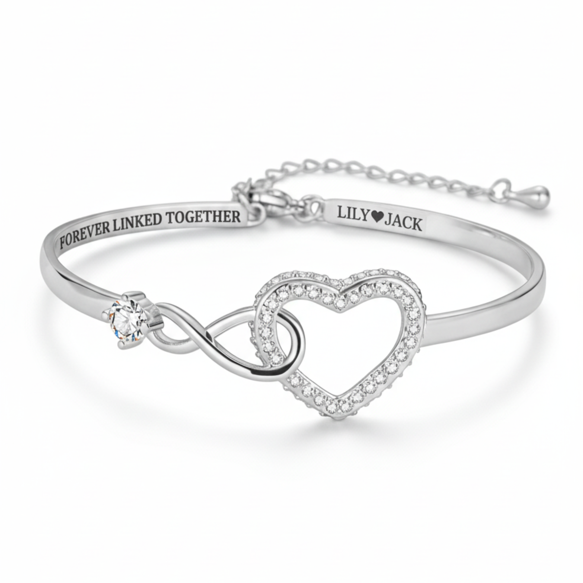 Forever Linked Bracelet For Daughter - 'I Have Believed In You'