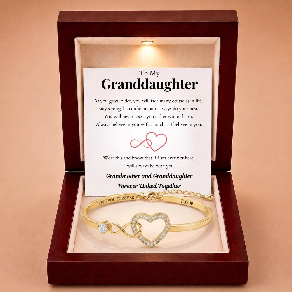 Infinity Love Heart Bracelet For Granddaughter
