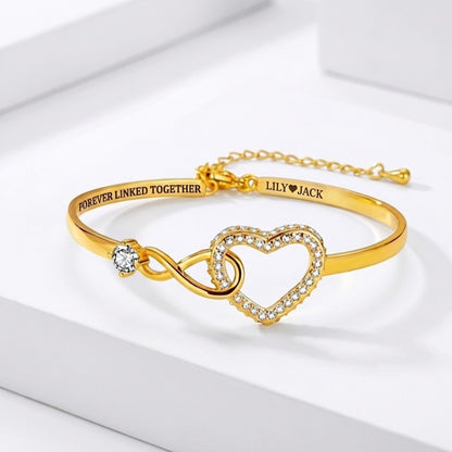 Forever Linked Bracelet For Daughter - 'I Have Believed In You'