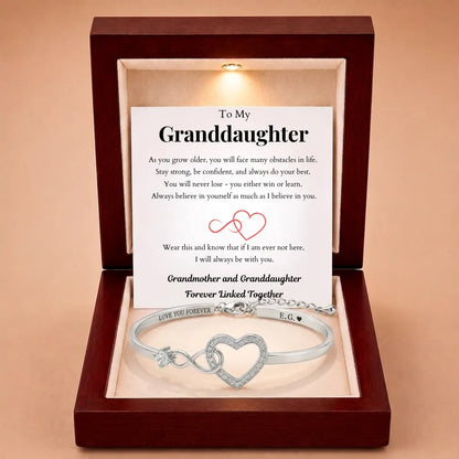 Infinity Love Heart Bracelet For Granddaughter