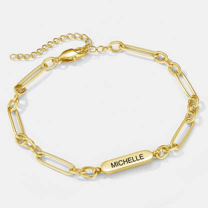 Forever Linked Name Bracelet
