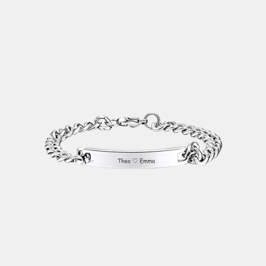 Engraveable Bar Bracelet