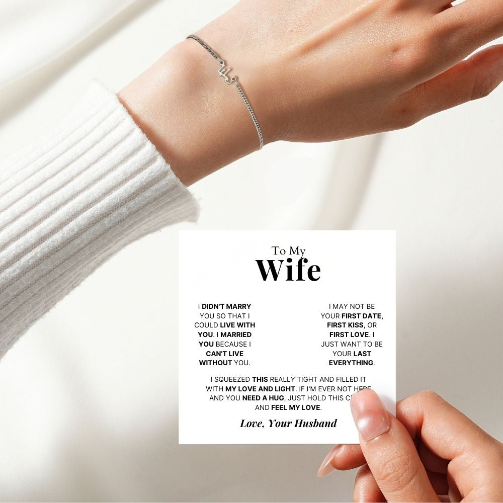 Arabic Name Bracelet for Wife