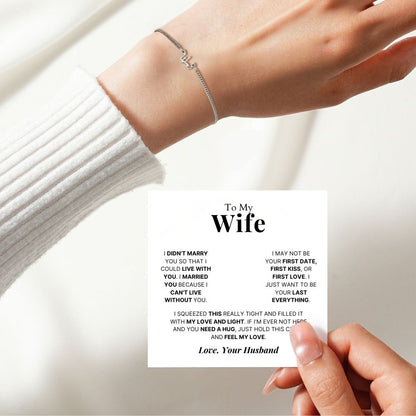 Arabic Name Bracelet for Wife