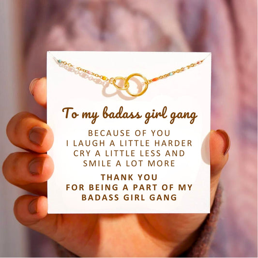 ‘Girl Gang’ Interlocking Friendship Bracelet