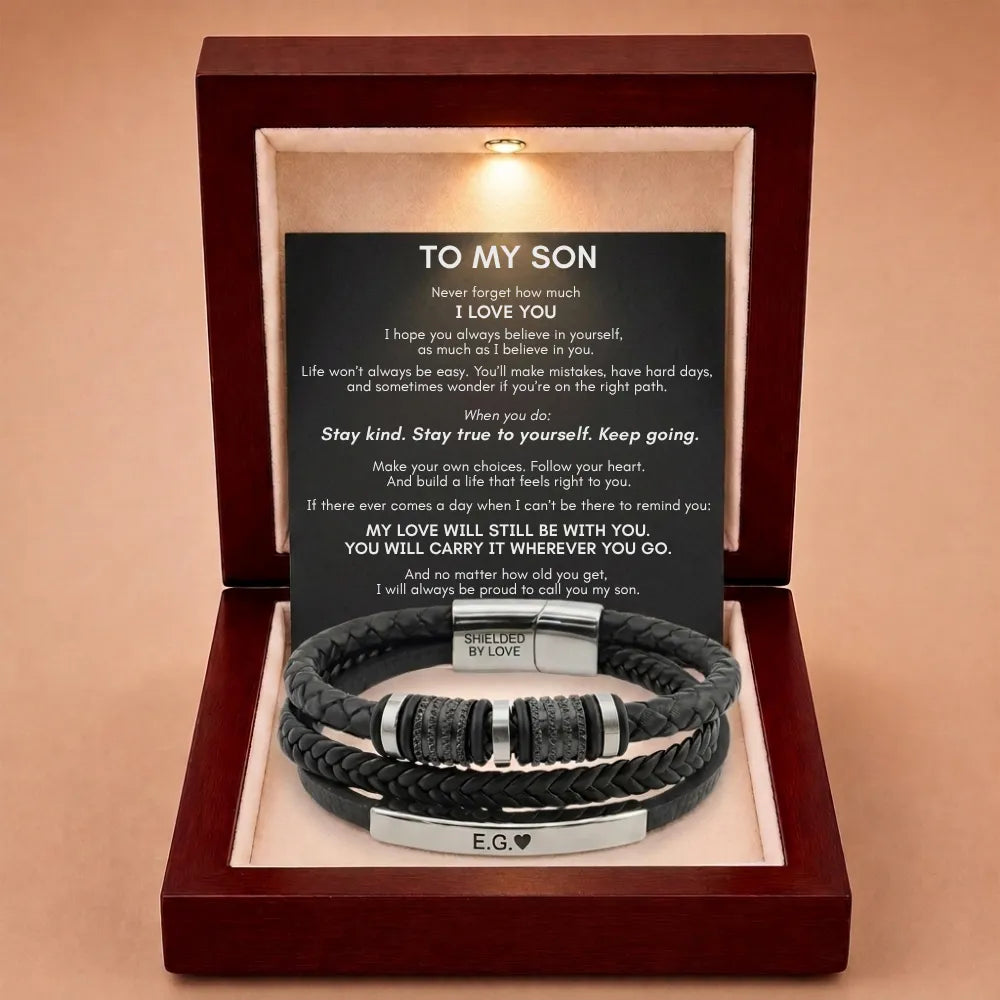 Forever Linked Together Bracelet for Son - My Love Will Always Be With You