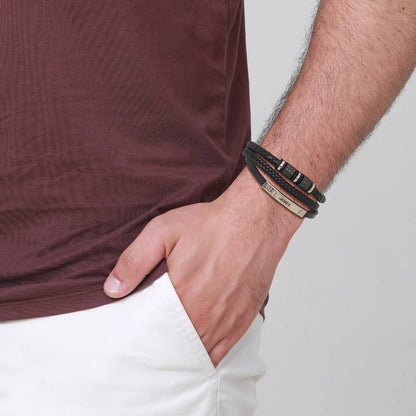 To My Man – Forever Together Name Bracelet