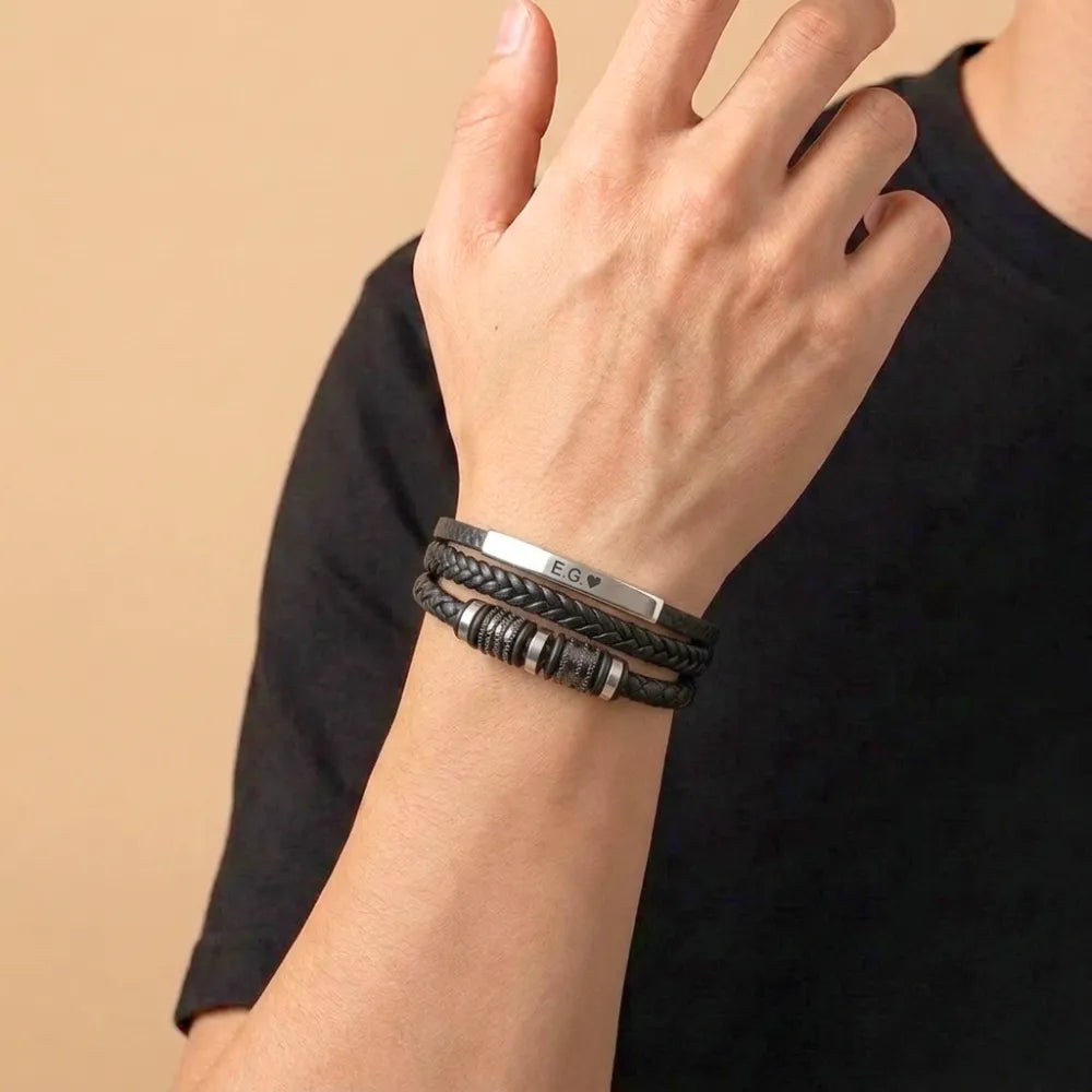 Forever Linked Together Bracelet for Son - My Love Will Always Be With You