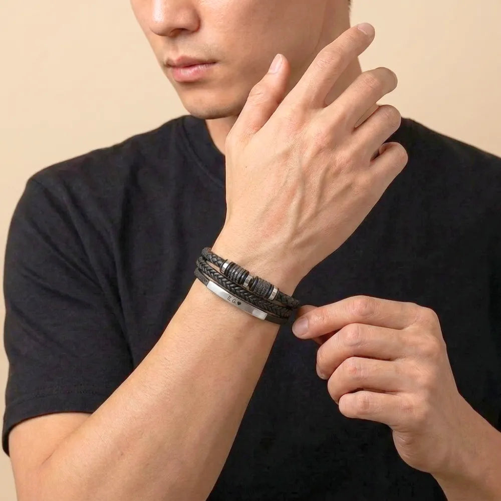 Forever Linked Together Bracelet for Son - My Love Will Always Be With You