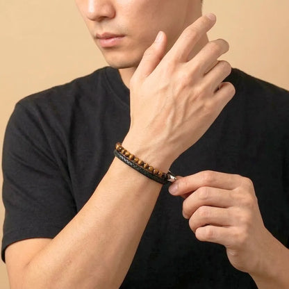 Shielded By Love Protection Bracelet For Son - My Love Will Always Be With You