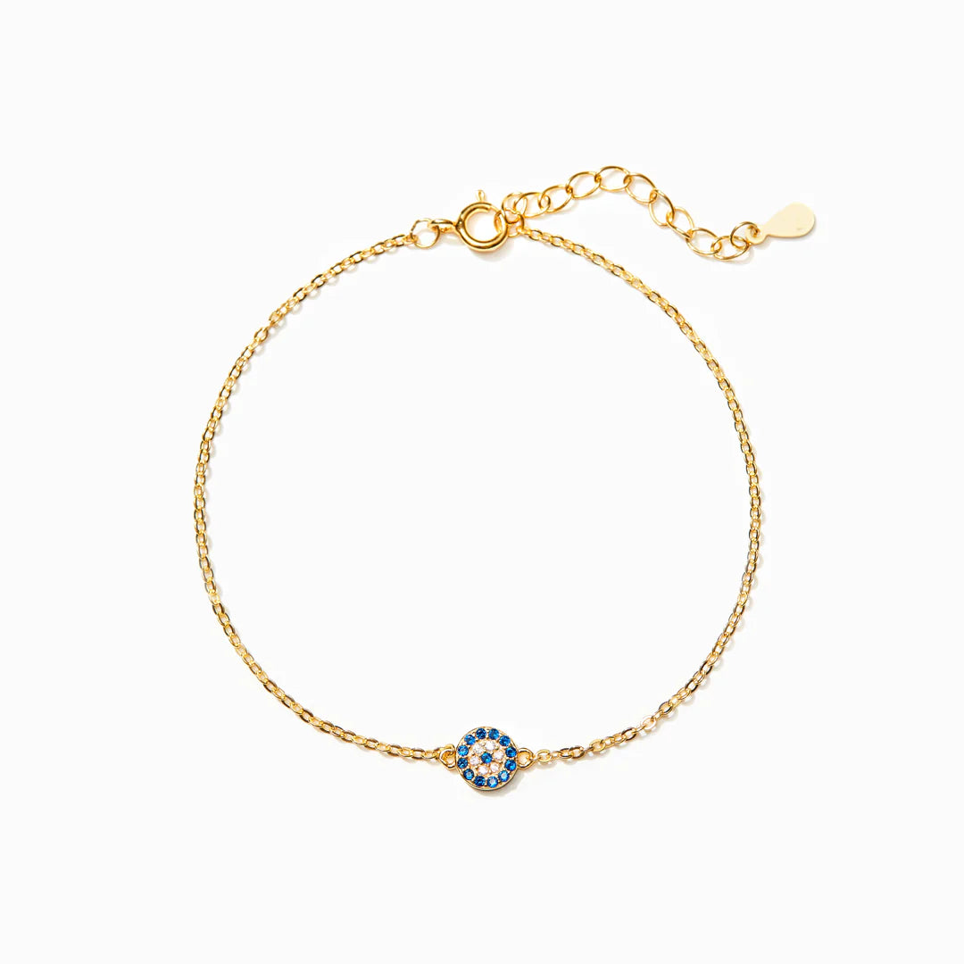 Pave Evil Eye Bracelet