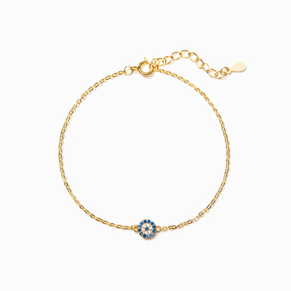 Pave Evil Eye Bracelet