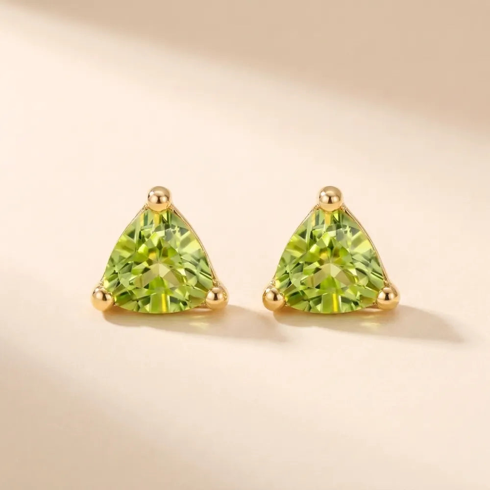 Birthstone Stud Earrings