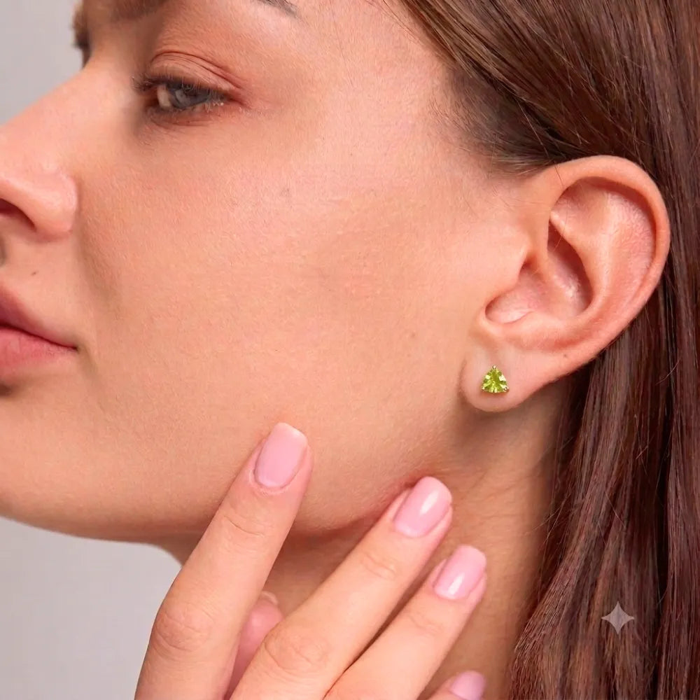 Birthstone Stud Earrings