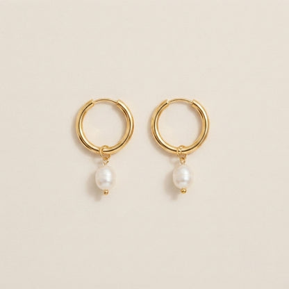 Mira Pearl Hoops