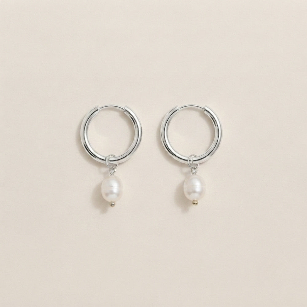 Mira Pearl Hoops