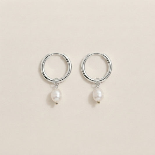 Mira Pearl Hoops