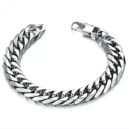 To My Son Bracelet- Male Stainless Steel Cuban Bracelet- I Believe In You