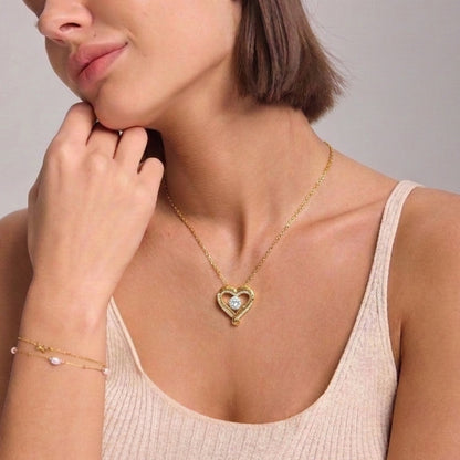 Forever & Always Heart Necklace - Never Take You For Granted